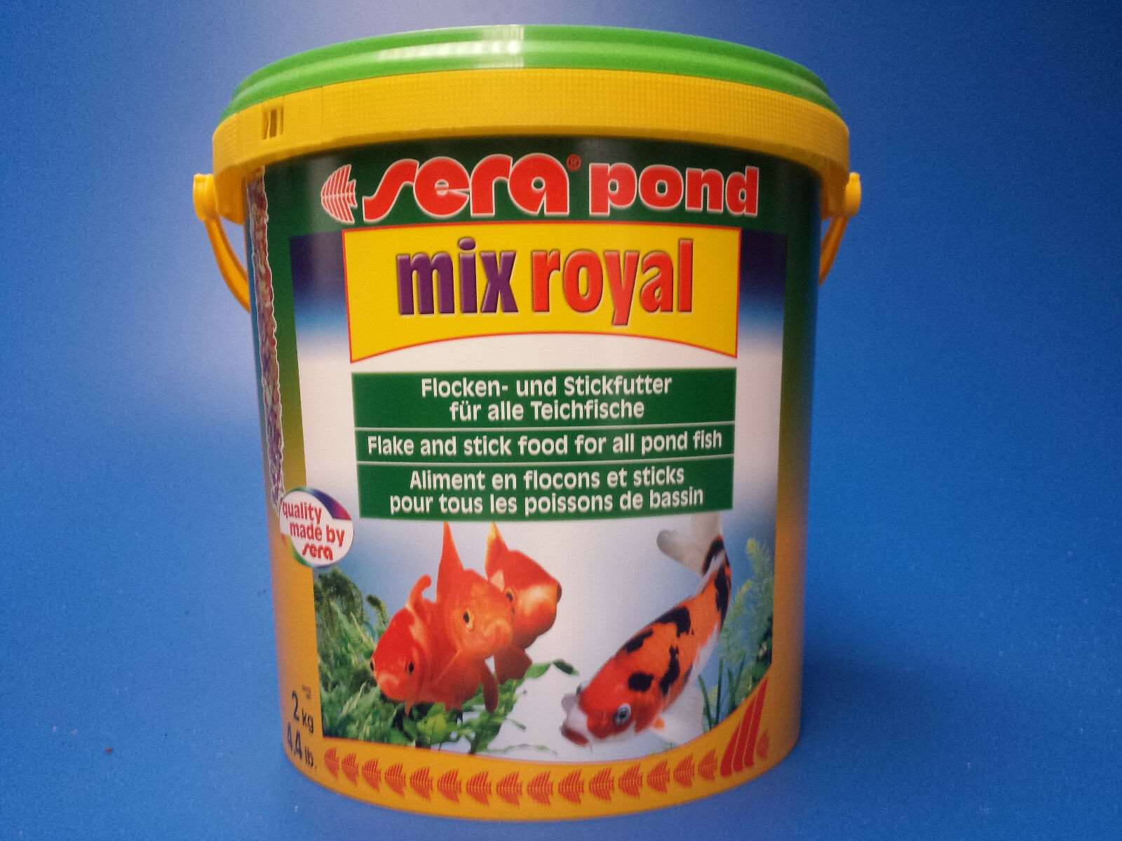 New Sera Pond Mix Royal Food 2kg, the best quality pond fish food!
