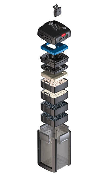 New Eheim External 2275 Pro 4 with Biological media, taps