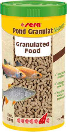 Sera Pond biogranulat Pellet Food 170g, the best quality pond fish food!