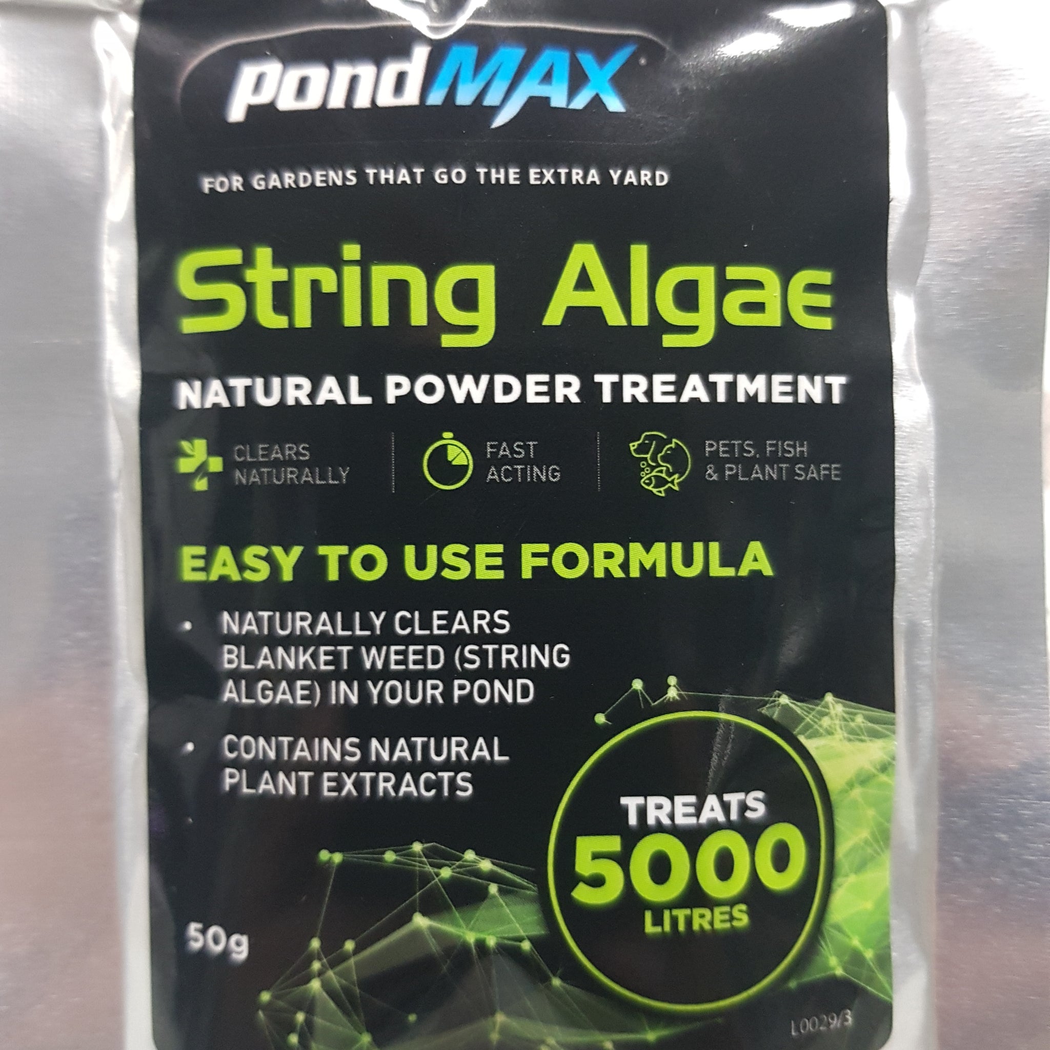 String Algae water treatment for ponds - Aquatic Creations Melbourne