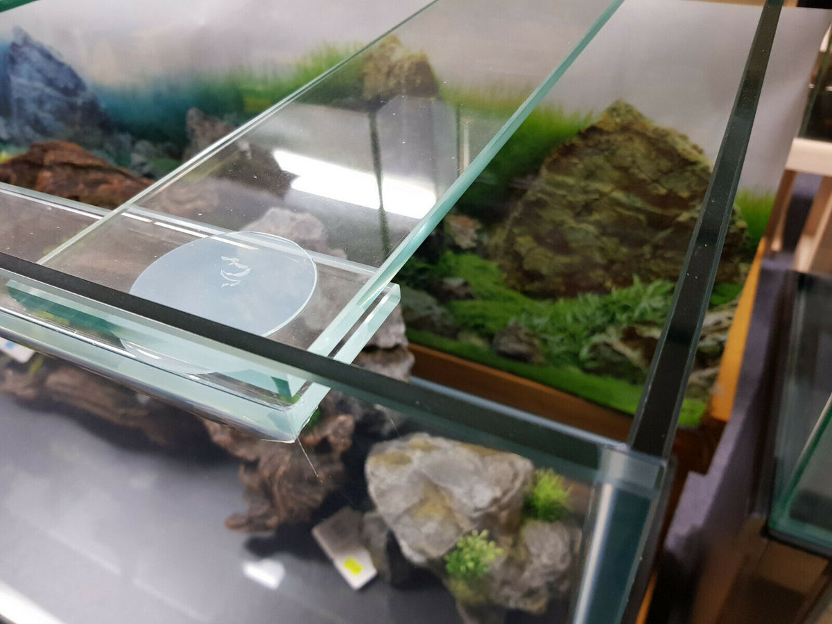 3ft aquarium/fish tank c/w cover glass & polished edges