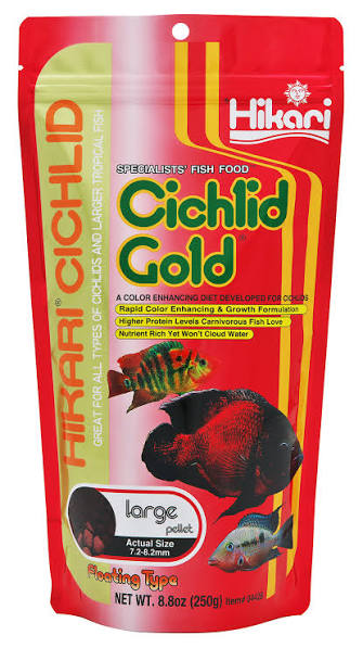 Hikari Cichlid Gold Large Pellet 250g