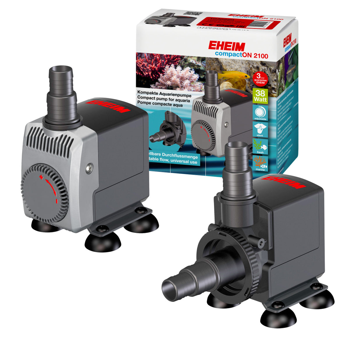 Eheim Compact on 2100 pump