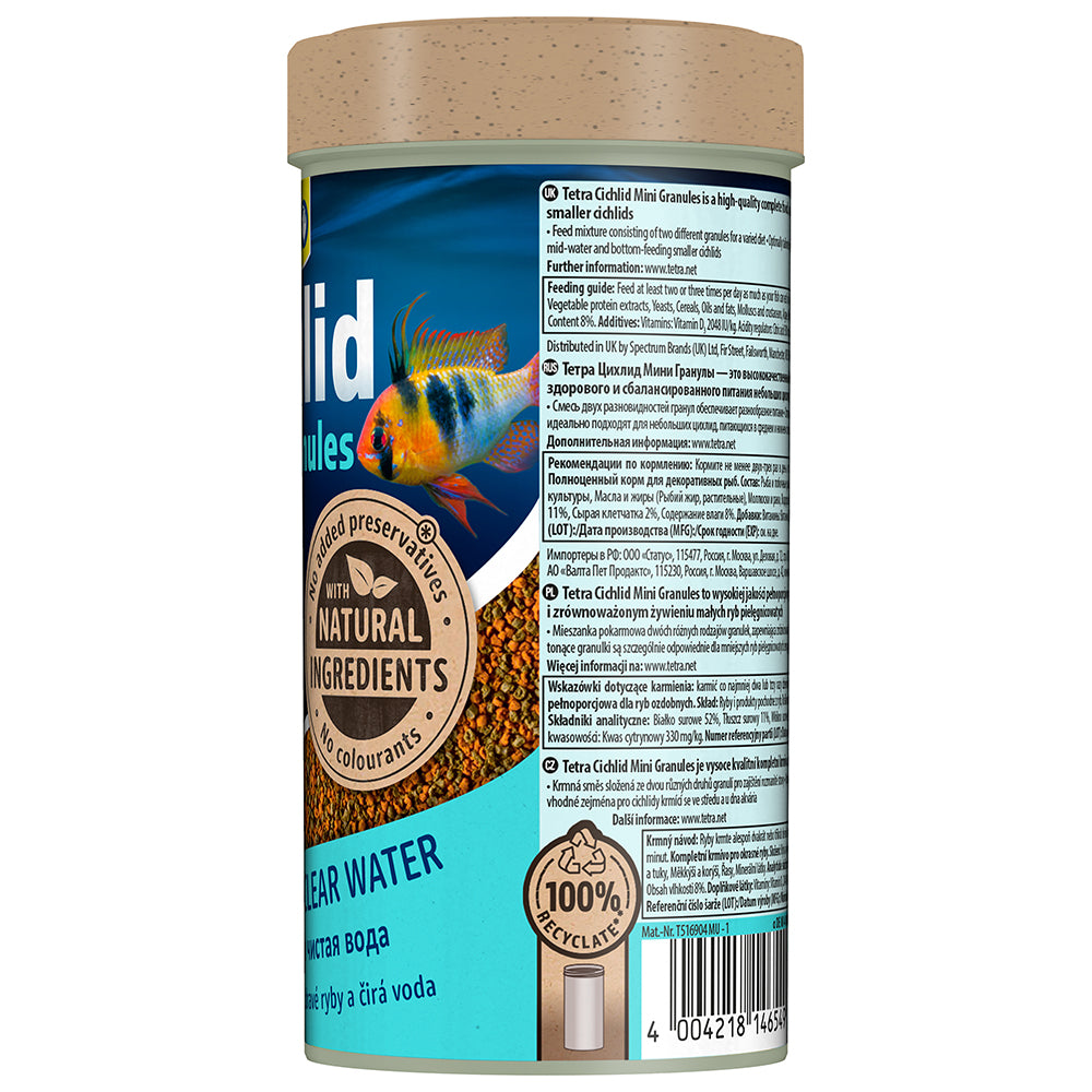 Tetra Cichlid Mini Granules 110g