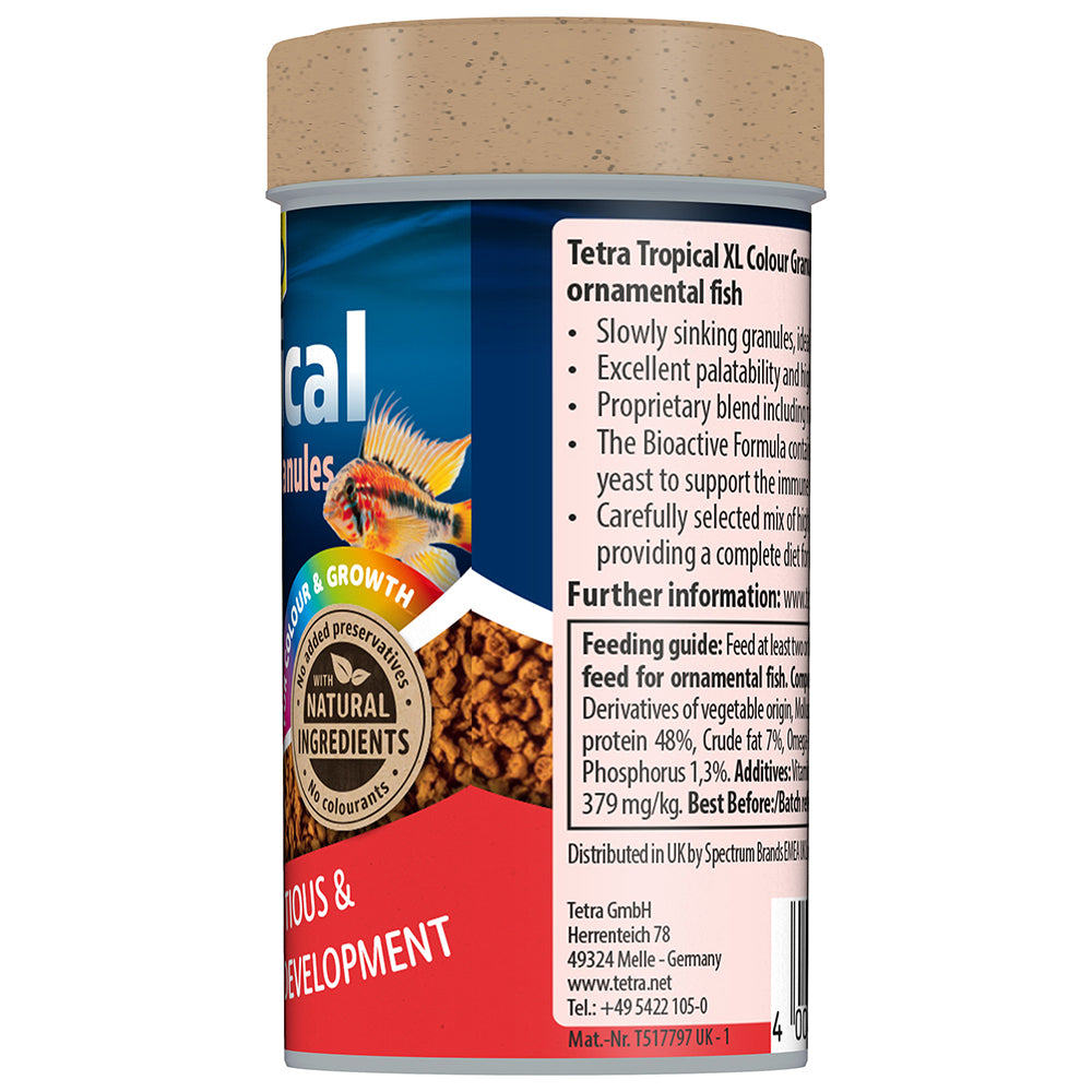 Tetra Tropical XL Colour Granules 30g