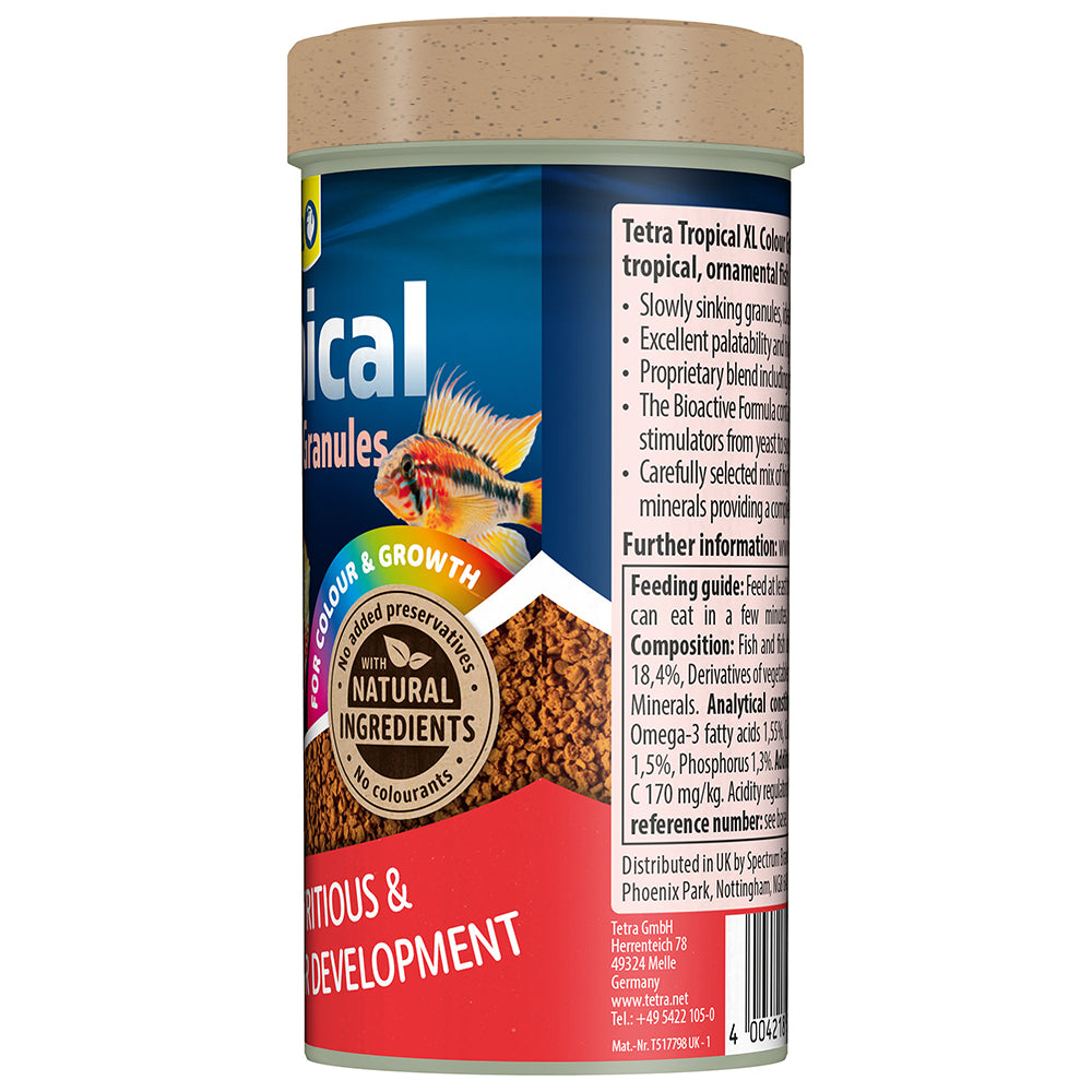 Tetra Tropical XL Colour Granules 75g