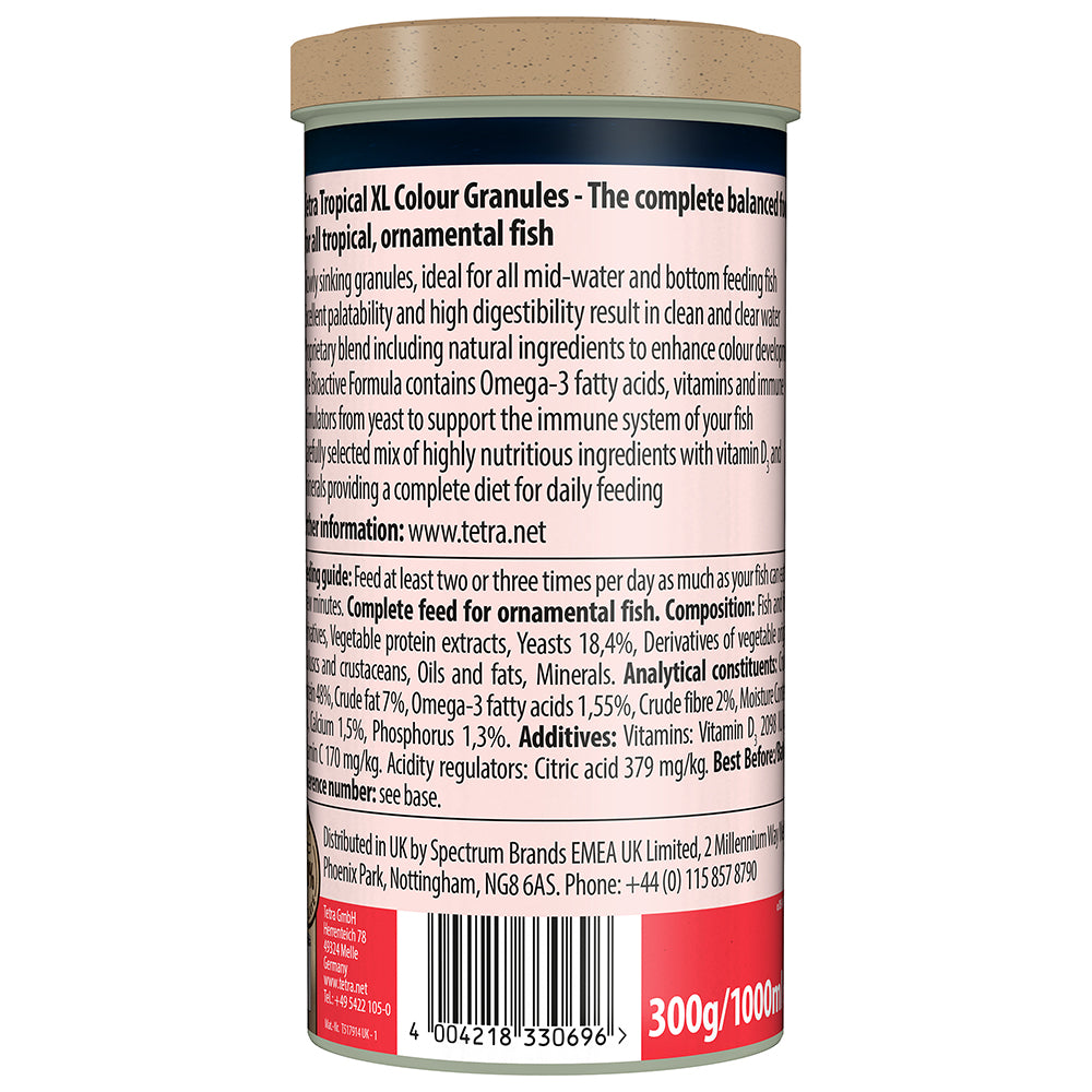 Tetra Tropical XL Colour Granules 300g