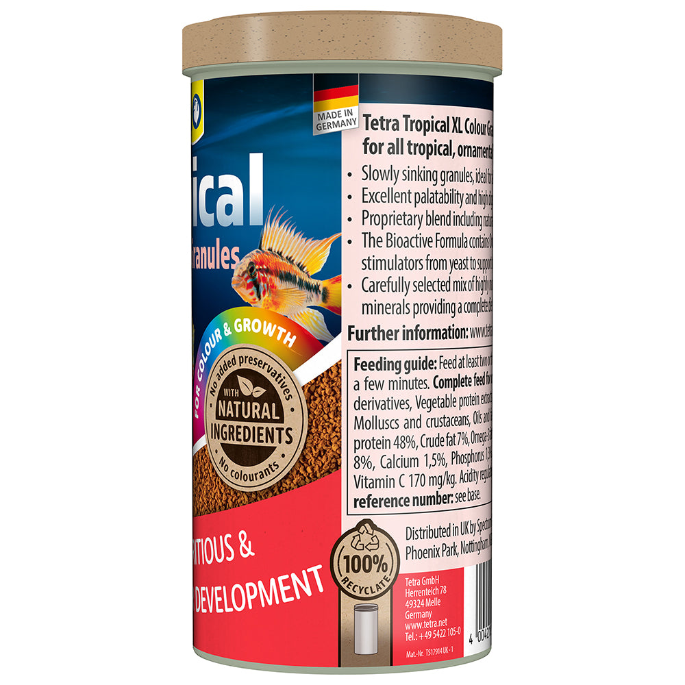 Tetra Tropical XL Colour Granules 300g