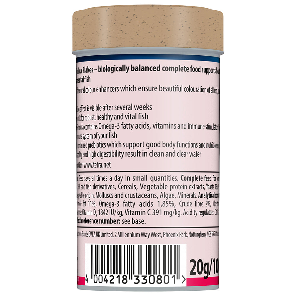 Tetra Tropical Colour Flakes 20g