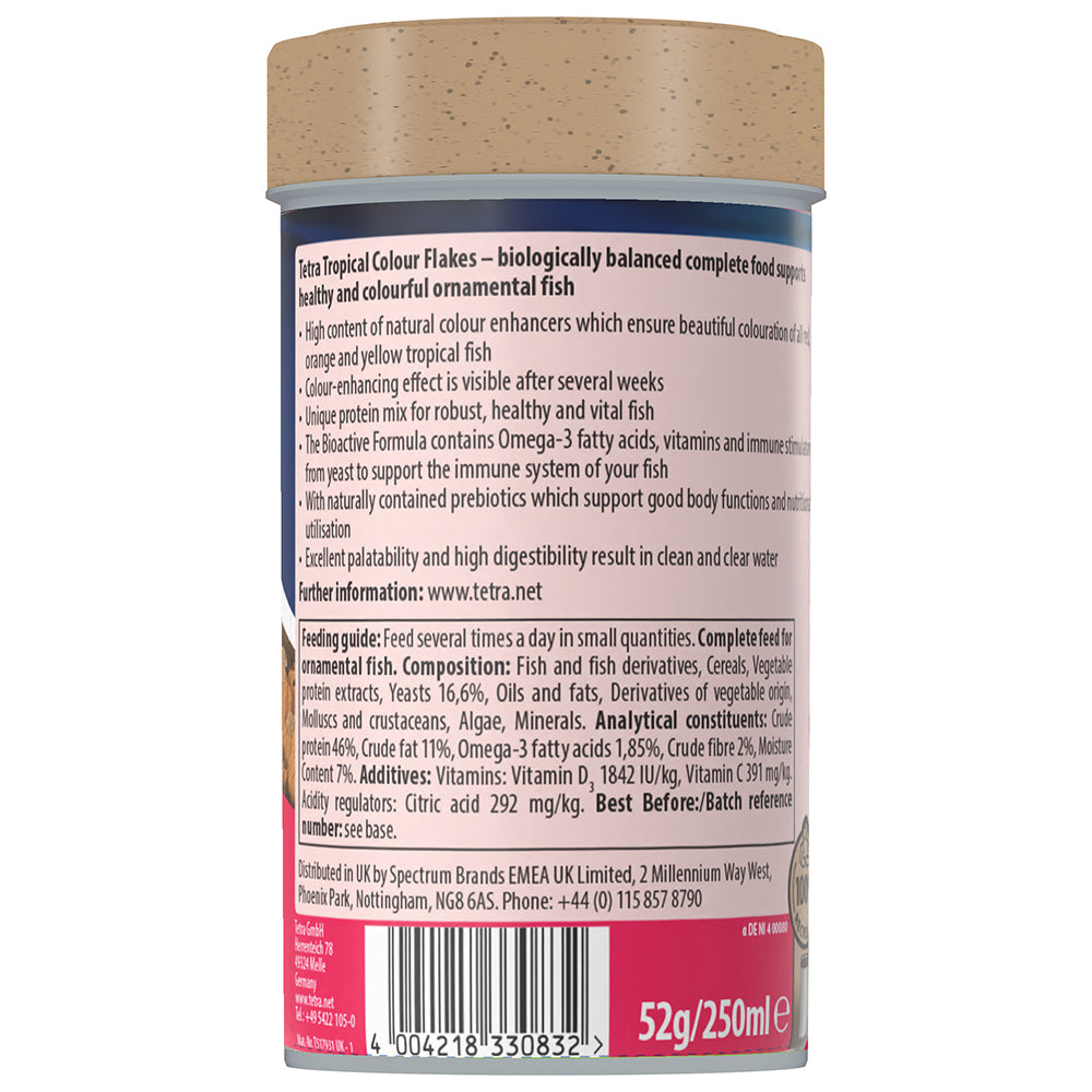 Tetra Tropical Colour Flakes 50g