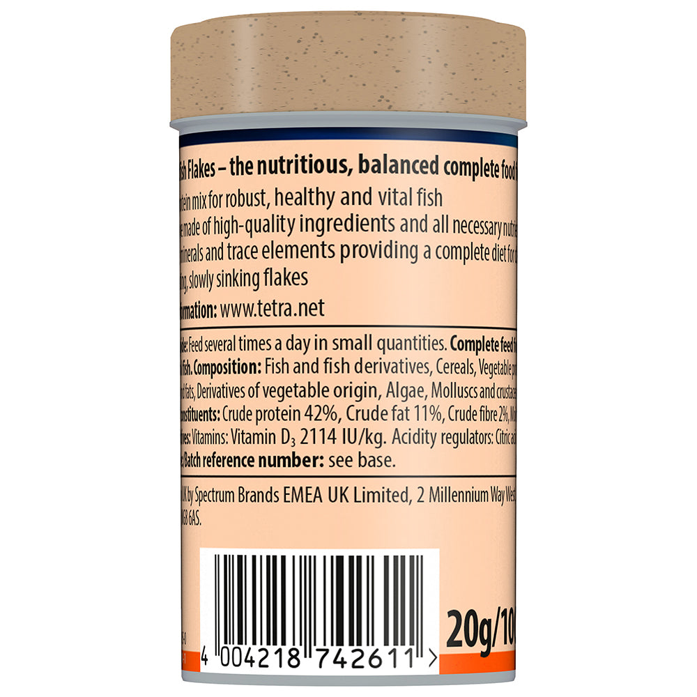 Tetra Goldfish Flakes 20g