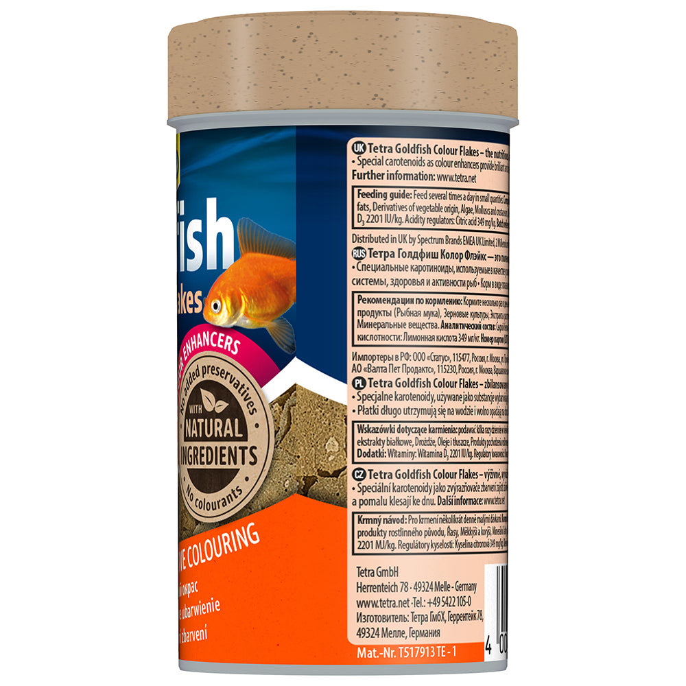 Tetra Goldfish Flakes Colour 20g
