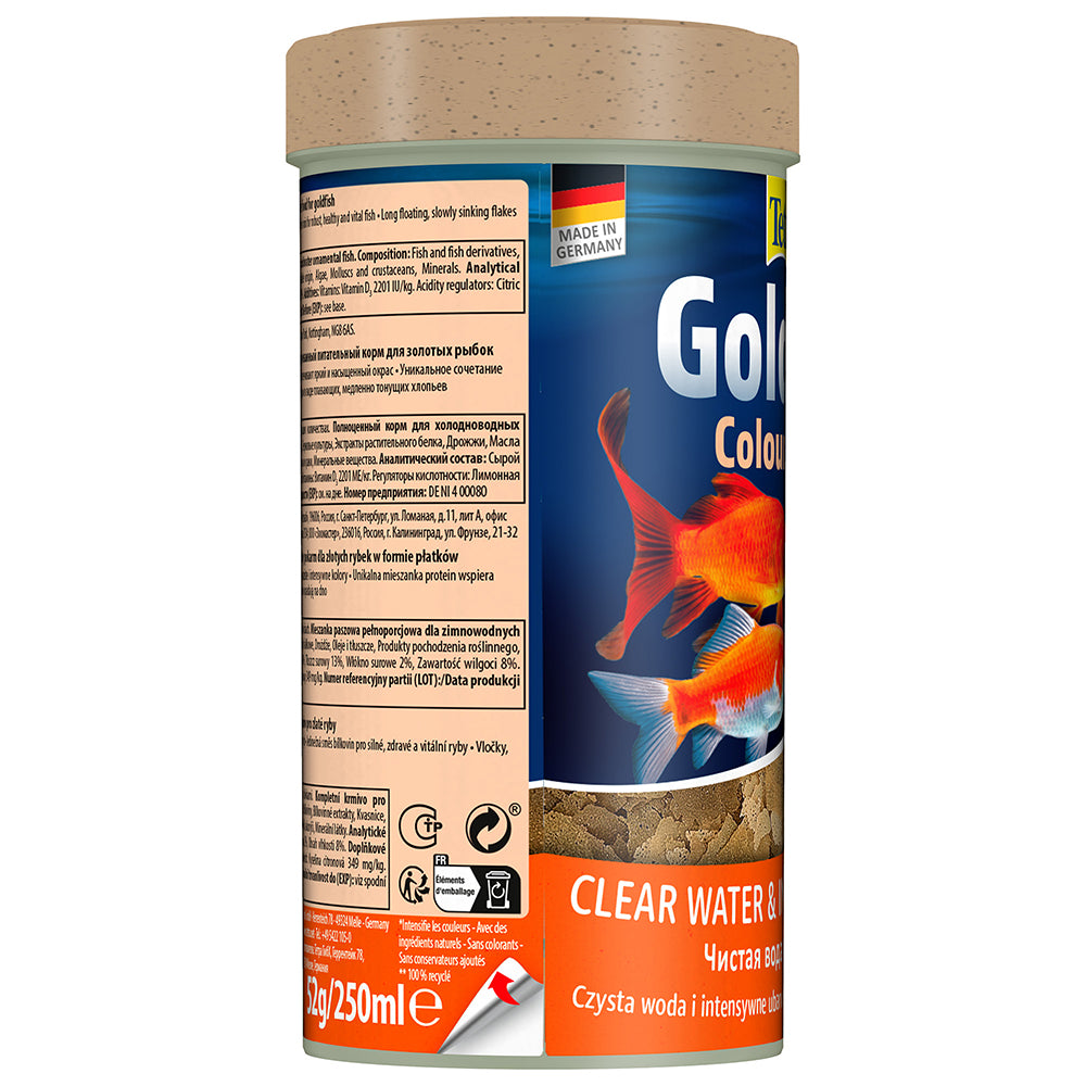 Tetra Goldfish Flakes Colour 52g