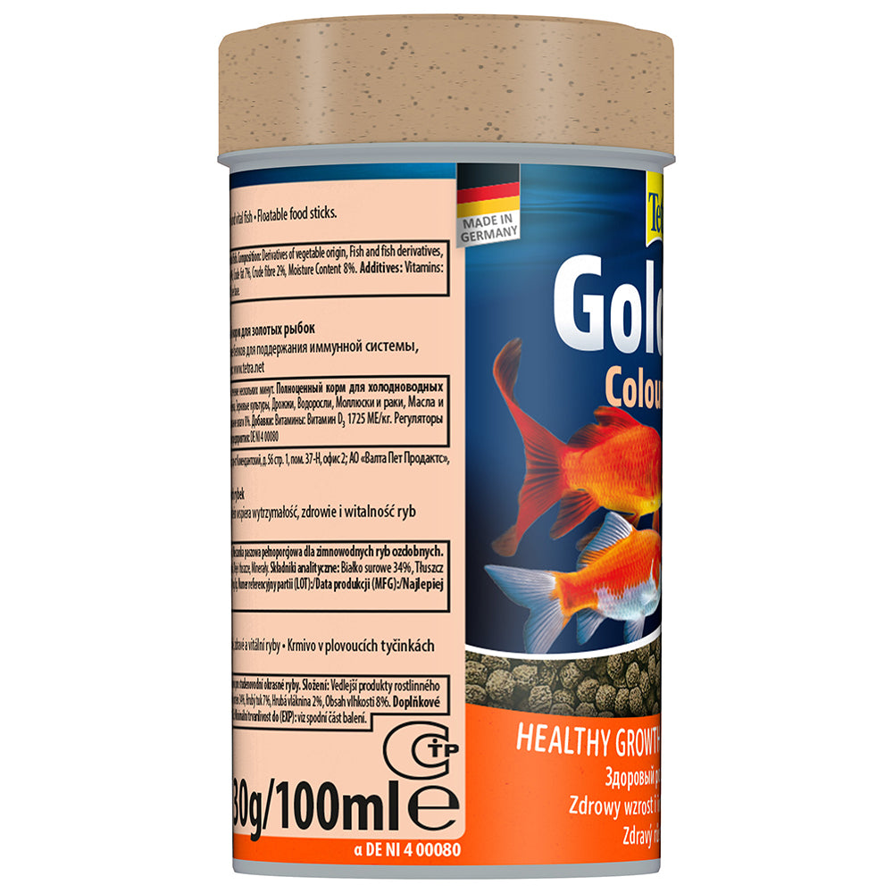 Tetra Goldfish Colour Sticks 30g