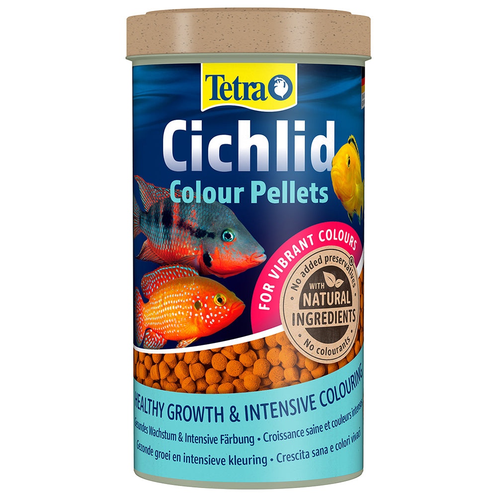 Tetra Cichlid Colour Pellets 165g