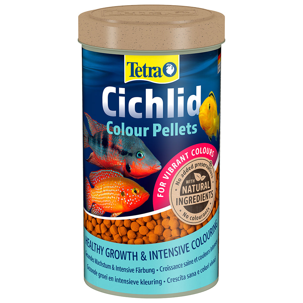 Tetra Cichlid Colour Pellets 165g