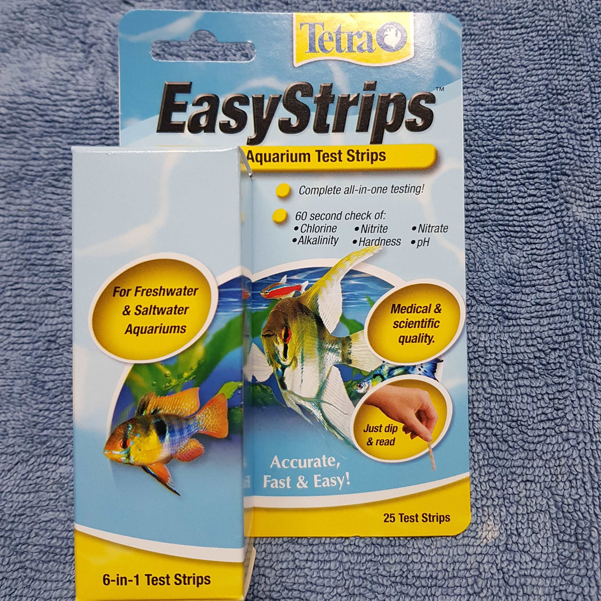 Tetra Easy Strips 6 in 1 tests 25 pack Aquatic Creations Melbourne