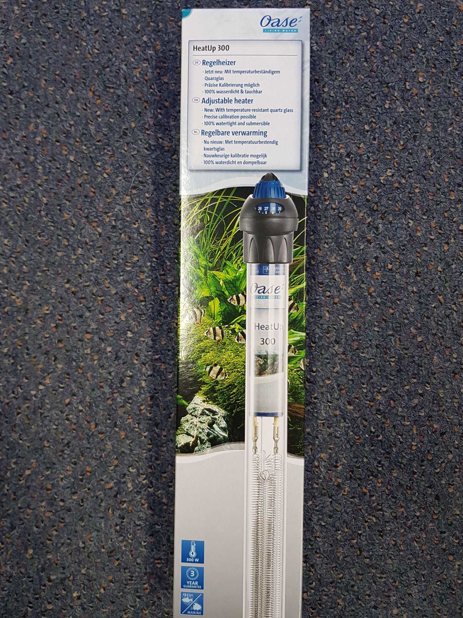 New Oase HeatUp 300w aquarium heater, suits Biomaster filters