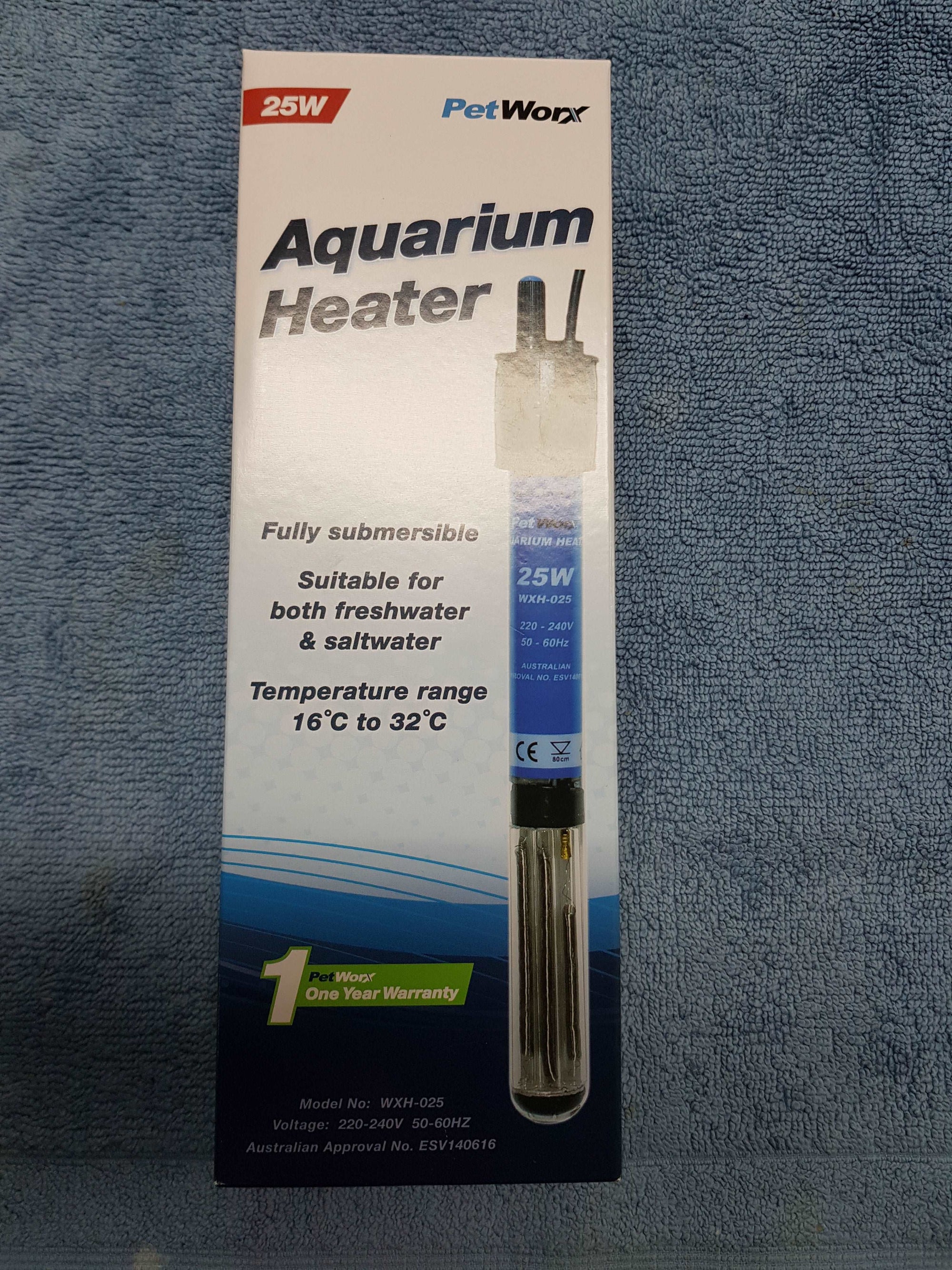 Petworx 25w Aquarium Heater