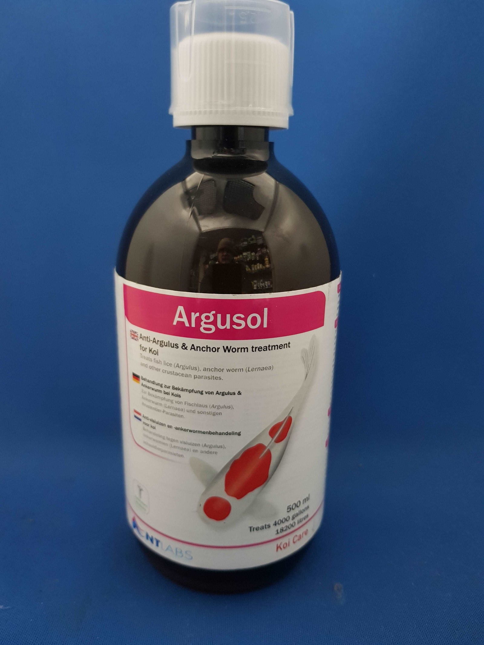 Argusol pond fish treatment