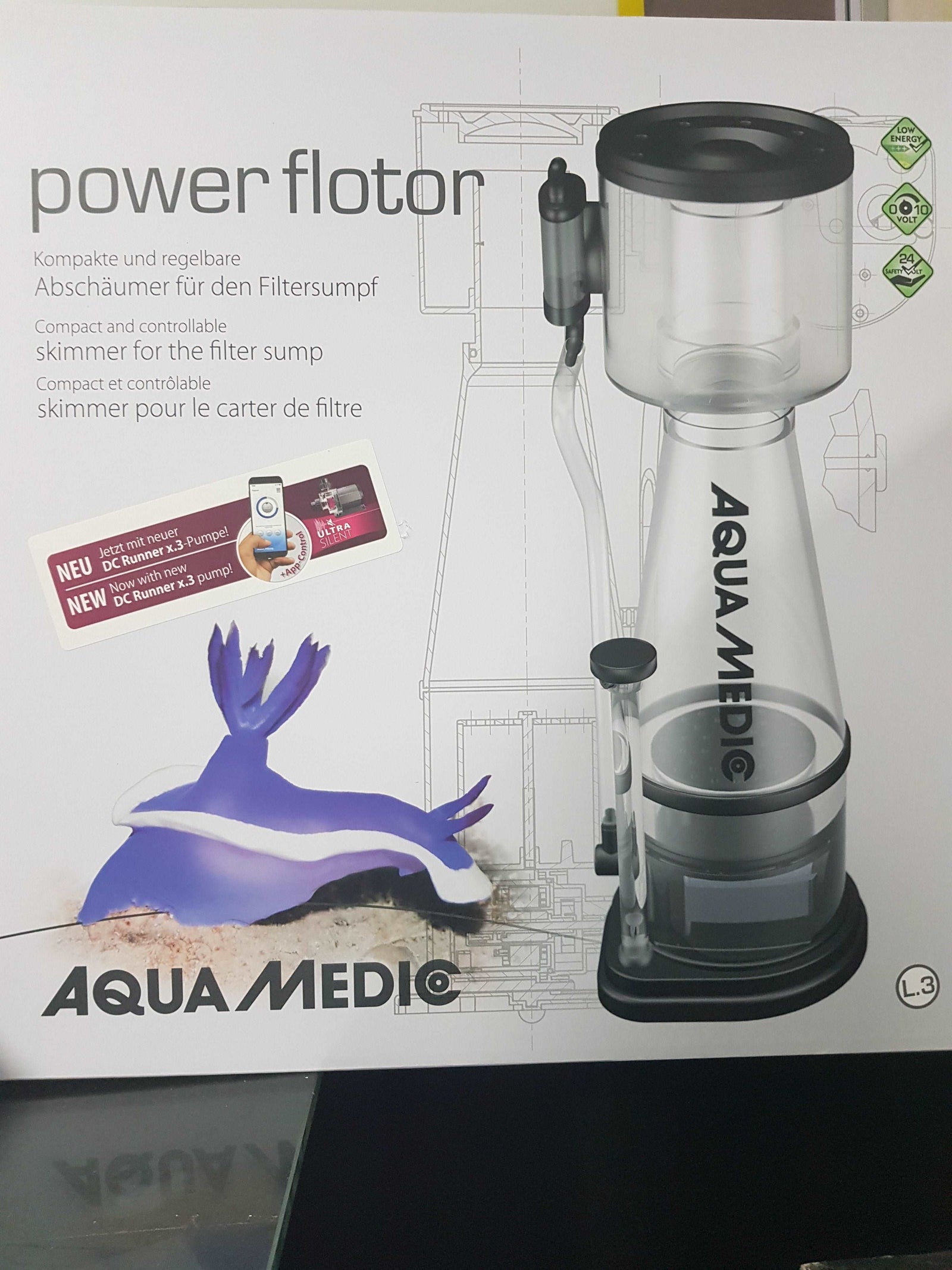Aquamedic Power Flotor protein skimmer