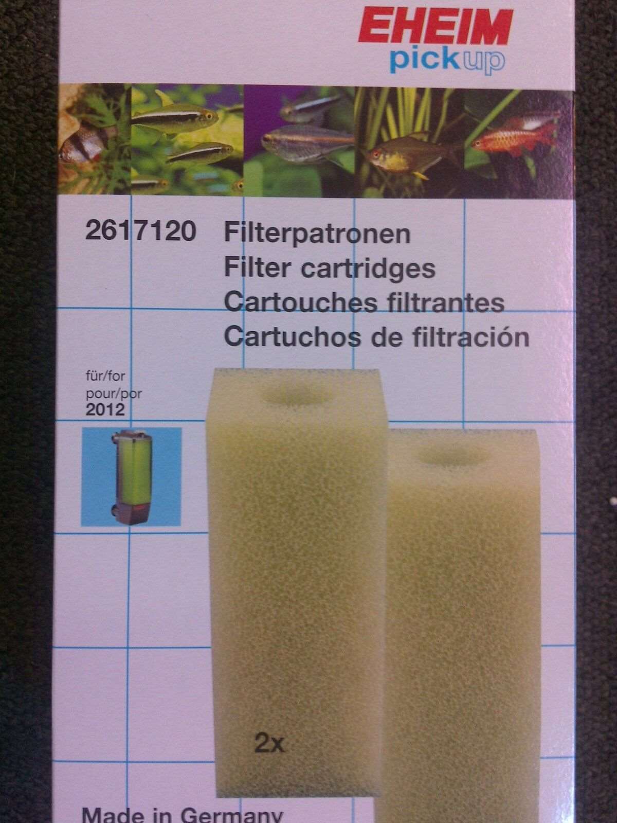 New Eheim 2012 Pick Up 200 Sponges