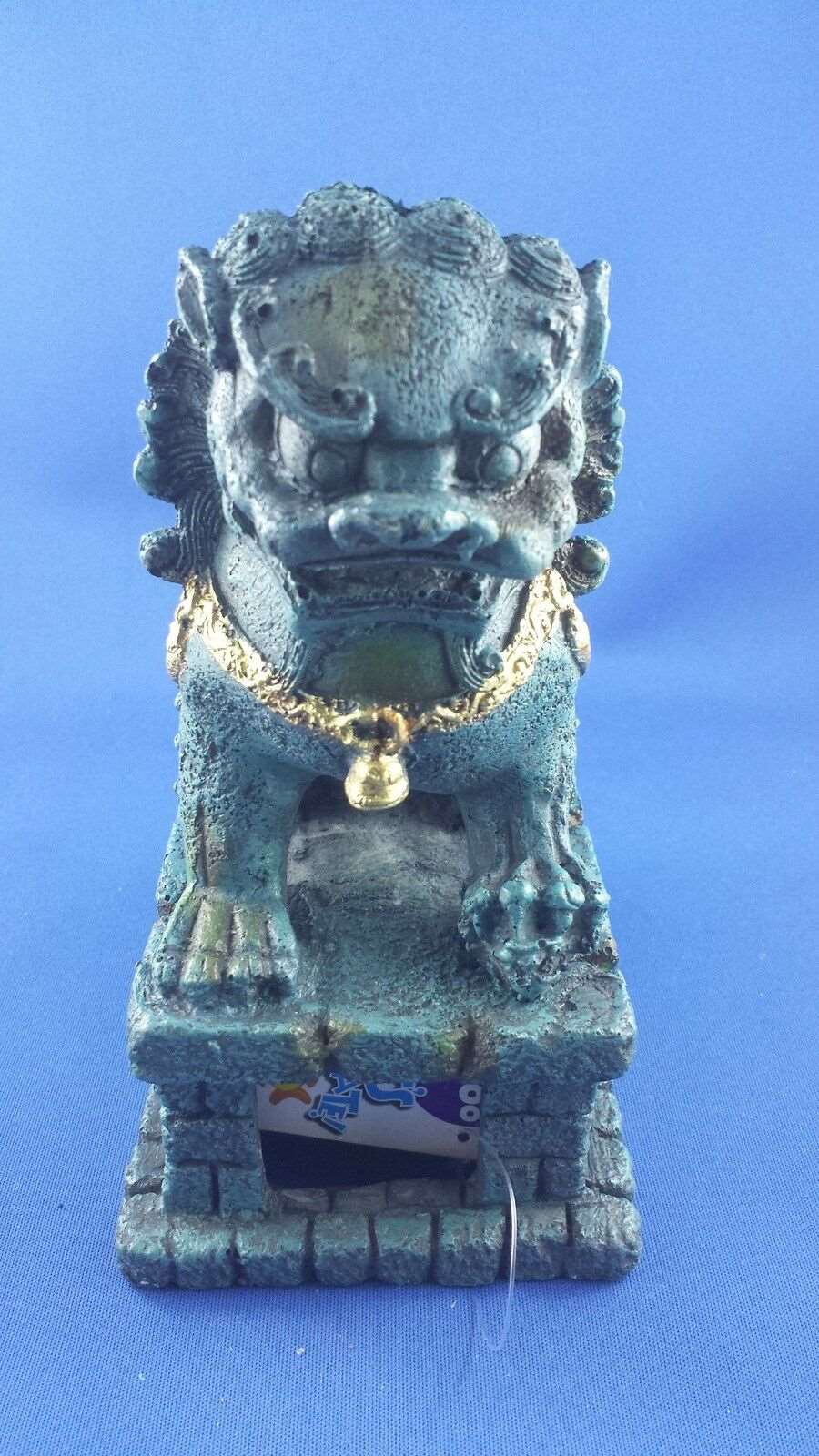 Kazoo Temple Lion in Jade Aquarium Ornament large