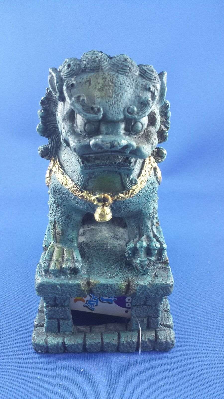 Kazoo Temple Lion in Jade Aquarium Ornament large
