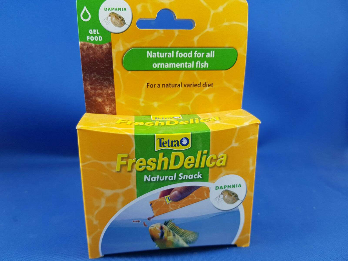 Tetra Fresh Delica Daphnia 16 x 3g , best fish treat food available!