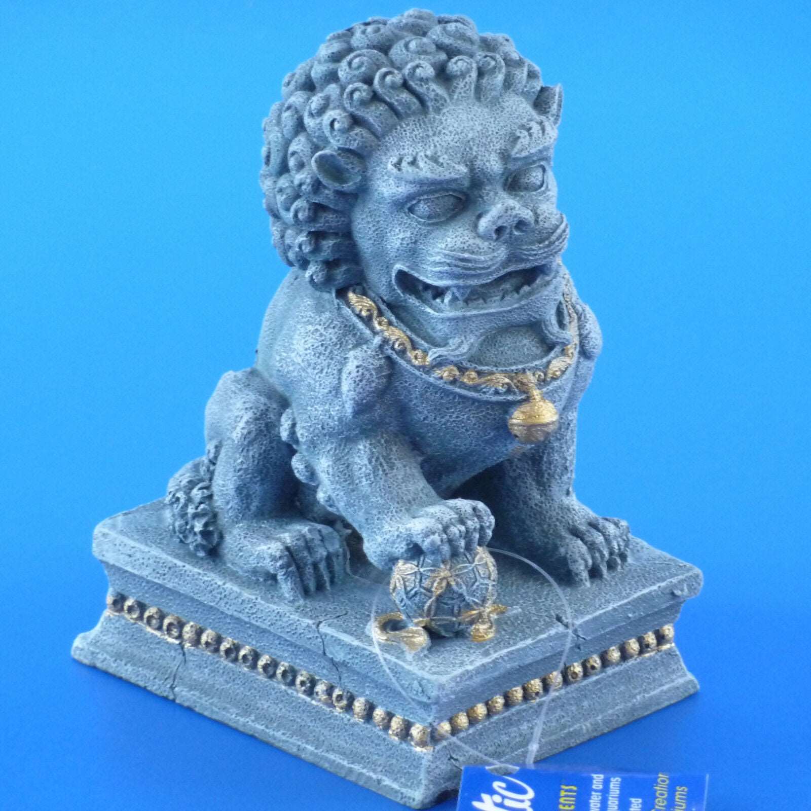 New Exotic Fu Dog Large Aquarium Ornament