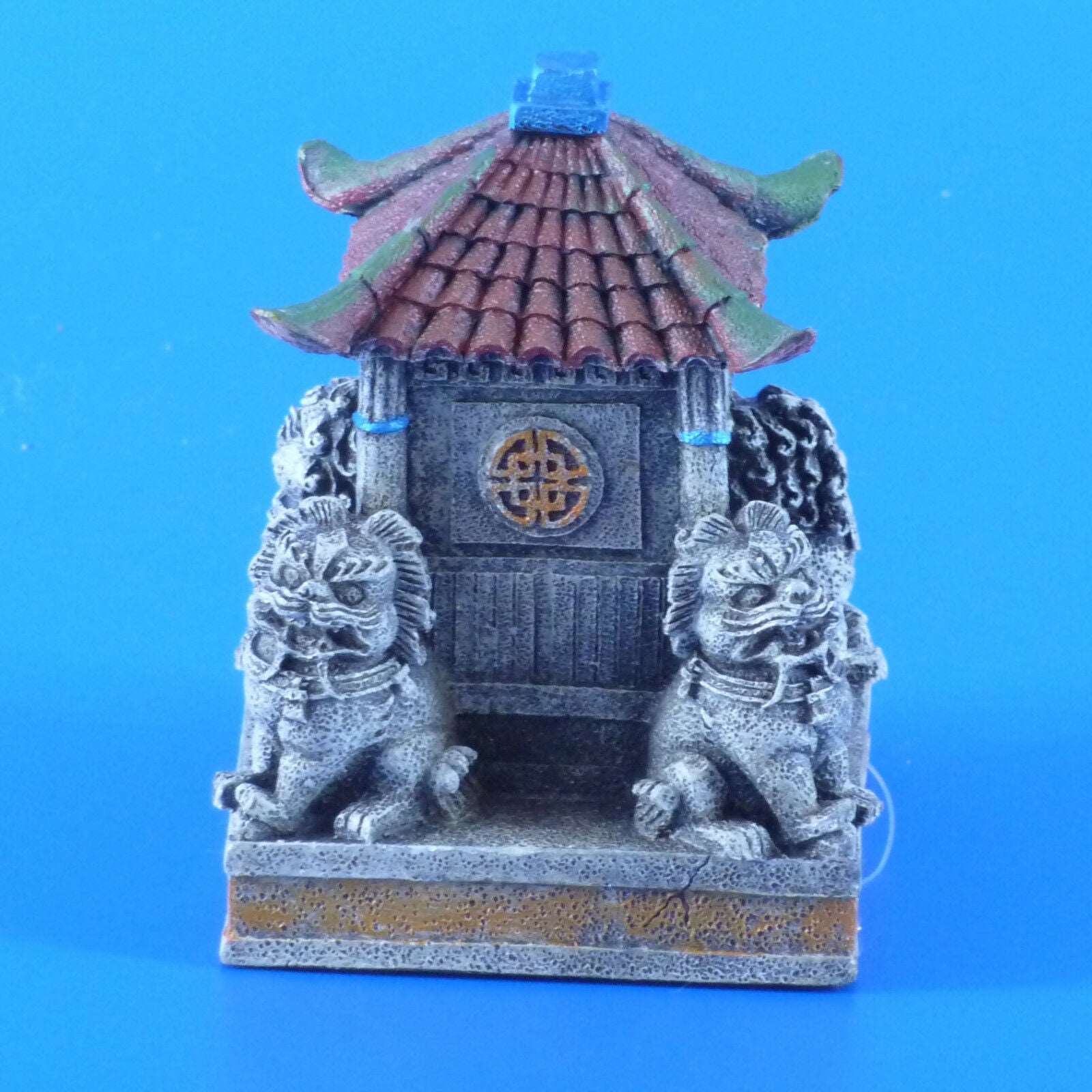 New Exotic Fu Dog Pagoda Aquarium Ornament