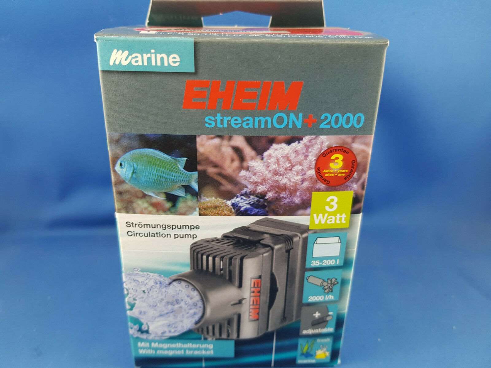 NEW Eheim Stream on 2000 pump 3 year warranty