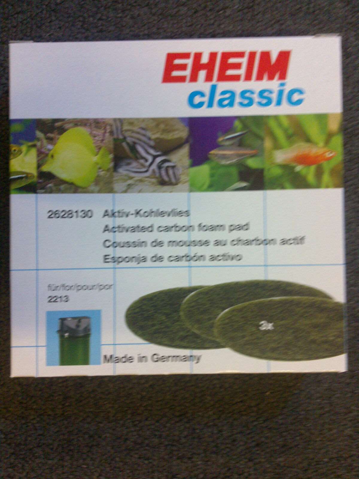 Eheim 2213  Carbon pads