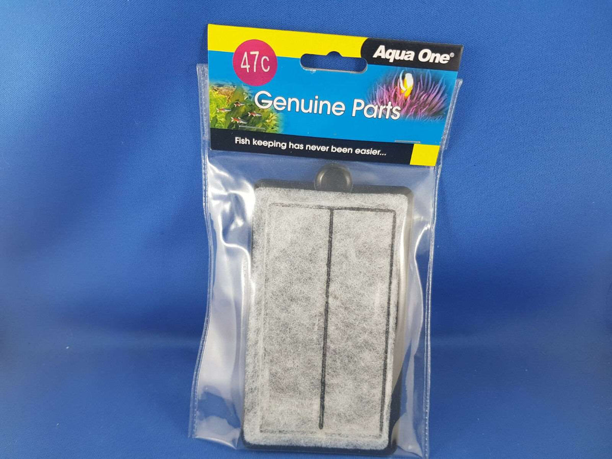 New Aqua One 47c filter cartridge, suits 300 Clearview hang on filter
