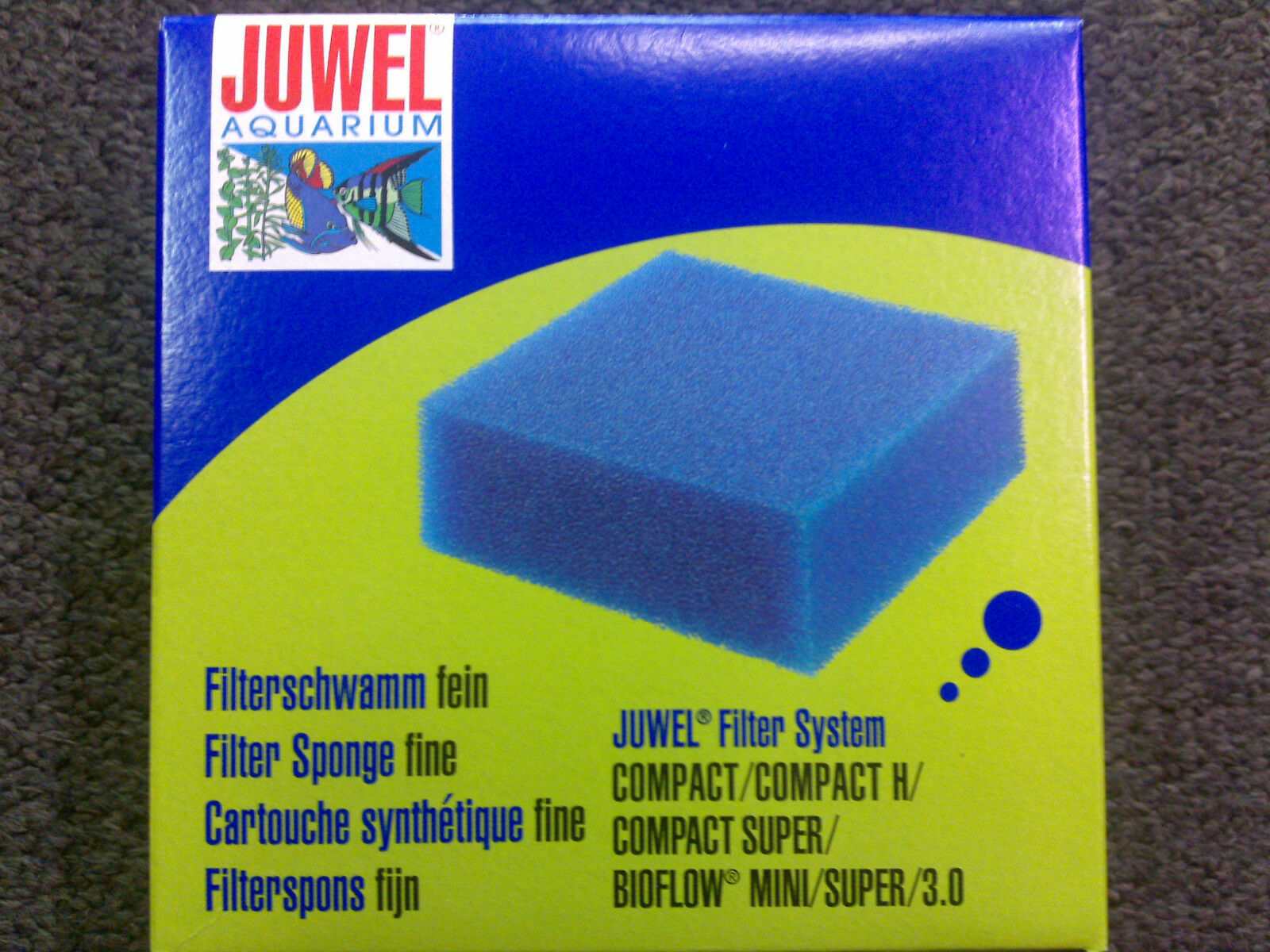 Juwel Compact fine sponges 3.0