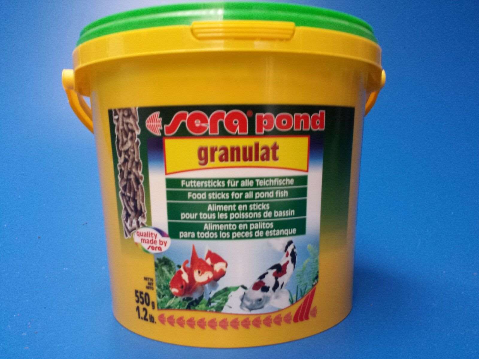 New Sera Pond biogranulat Pellet Food 550g, the best quality pond fish food!