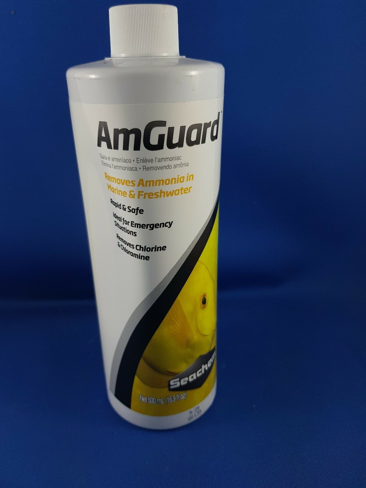 Seachem Amguard 500ml, Help remove toxic ammonia from aquarium water
