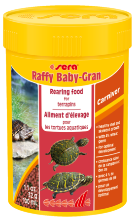 Sera Raffy Baby Gran reptile &amp; turtle pellets 100ml