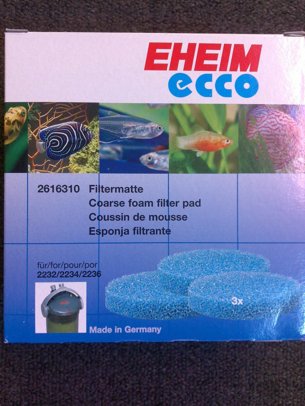 Eheim Ecco Pro Blue Pads